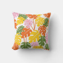 Search for leaf design pillows Tropical