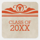 Recherche de vintage graduation stickers Moderne