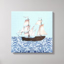 Recherche de bateau de navigation art Pour lui