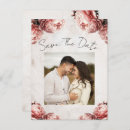 Search for pink flower save the dates Country