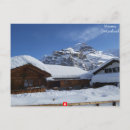 Recherche de chalets cartes postales Alpes suisses