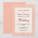 Search for blush and coral wedding invitations Botanical