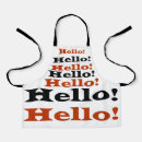 Search for greetings aprons Black