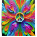 Search for boho shower curtains Psychedelic