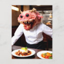 Recherche de serveuse cartes postales Chef