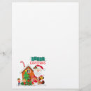 Search for candy business stationery Santa