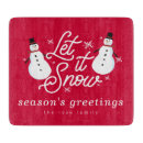 Search for snowman cutting boards snowflakes