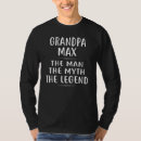 Search for grandpa man myth legend tshirts Design