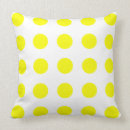 Search for sunshine yellow pillows Dots