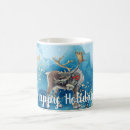 Search for blue reindeer mugs Seasonal