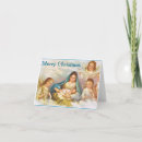 Search for vintage angel christmas cards Madonna and child