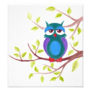 Search for funny cartoon owl posters Adorable