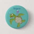 Recherche de tortue badges Mignon