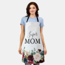 Search for pink and green aprons Mother