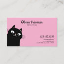 Recherche de illustration de chat cartes visite Chaton