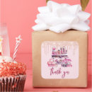 Search for glam thank you stickers Spa