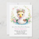 Recherche de de caneton invitations Aquarelle