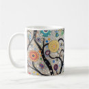 Search for abstract tree mugs Illustration