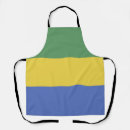 Search for national flag aprons Blue