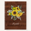 Search for sunflower notebooks Floral