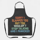 Search for sorry aprons Humour