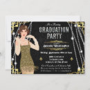 Search for art deco graduation invitations 1920s
