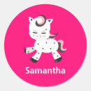 Recherche de poney kawaii autocollants Rose