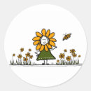 Search for cartoon flowers stickers Drawing