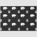 Search for paw print tissue paper White