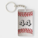 Search for baseball number keychains Player