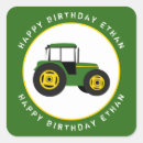 Search for green tractor stickers Boy