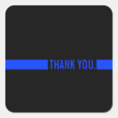 Search for office thank you stickers Thin blue line