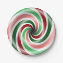 Search for peppermint swirl plates Stripes