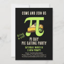 Search for pi day pie invitations March 14