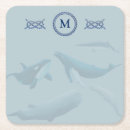 Search for whales coasters Blue whale