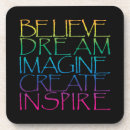 Recherche de mots inspirés dessous de verres Inspirant