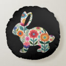Search for black rabbit pillows Trendy