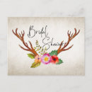 Search for deer bridal shower invitations Rustic