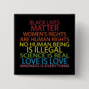 Search for humanity square buttons Kindness
