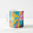 Recherche de résumé multicolore Géométrique