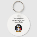 Search for penguins rounded keychains For kids