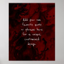 Recherche de rouge foncé posters Pour tous