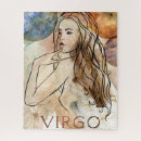 Recherche de symbole astrologique puzzles Virgo