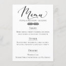 Search for rustic wedding menus Script
