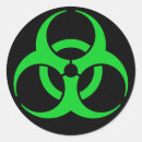 Search for biological hazard stickers Black