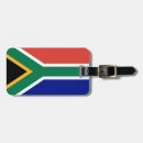 Search for africa luggage tags South africa flag