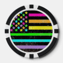 Recherche de drapeau jetons poker Américain