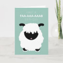 Search for funny sheep birthday cards Cute