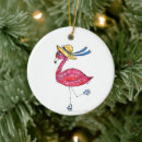 Search for pink flamingos ornaments Cute
