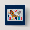 Search for bambi buttons Thumper rabbit